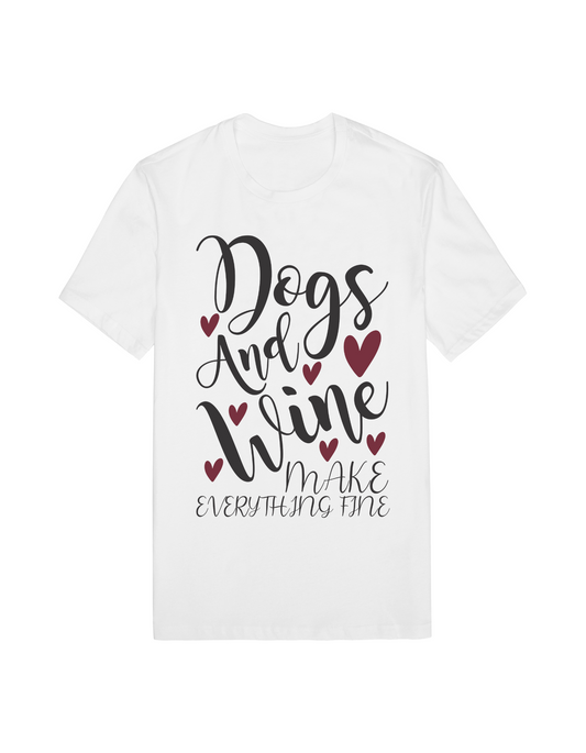Dogs and wine make everything fine