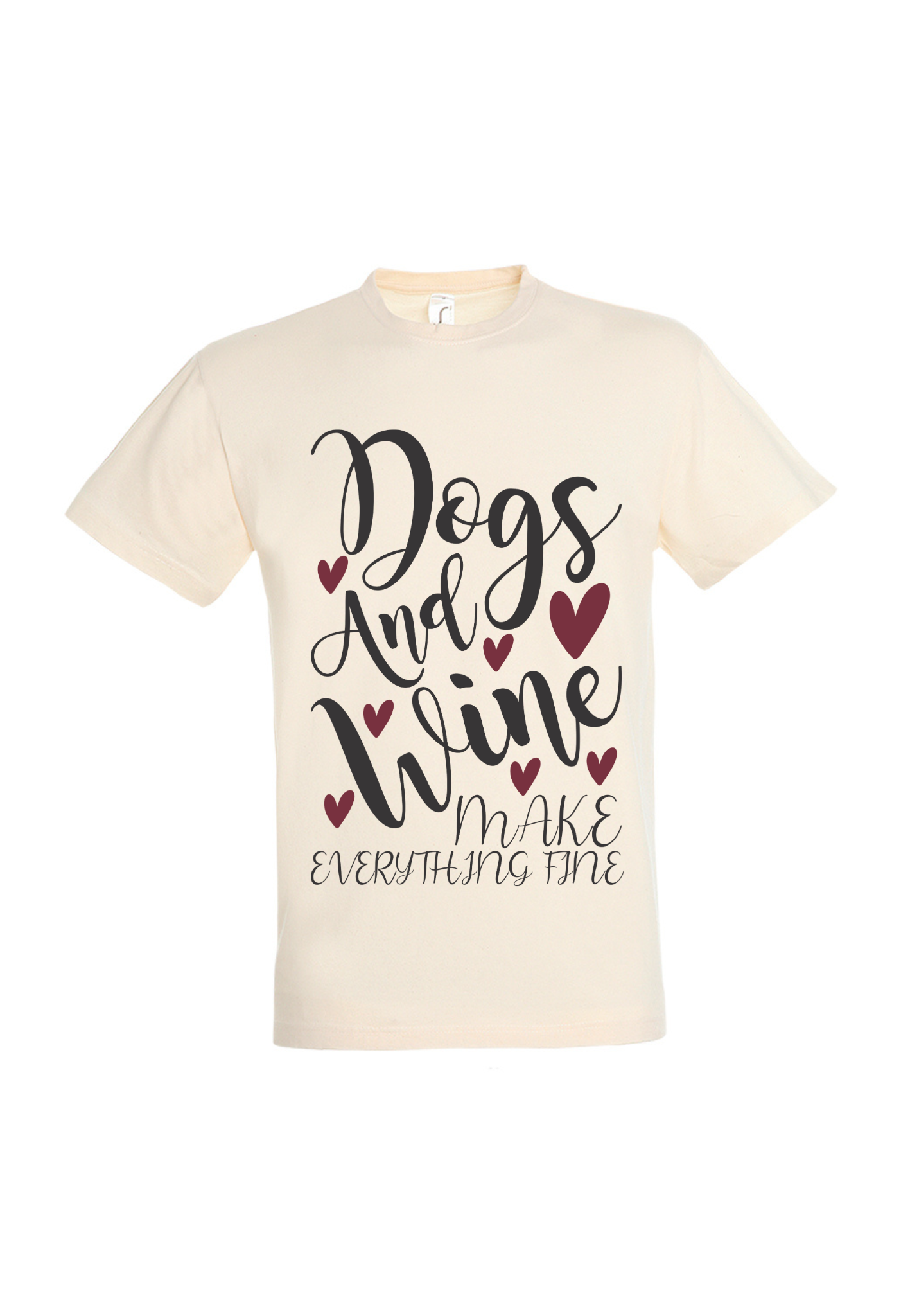 Dogs and wine make everything fine